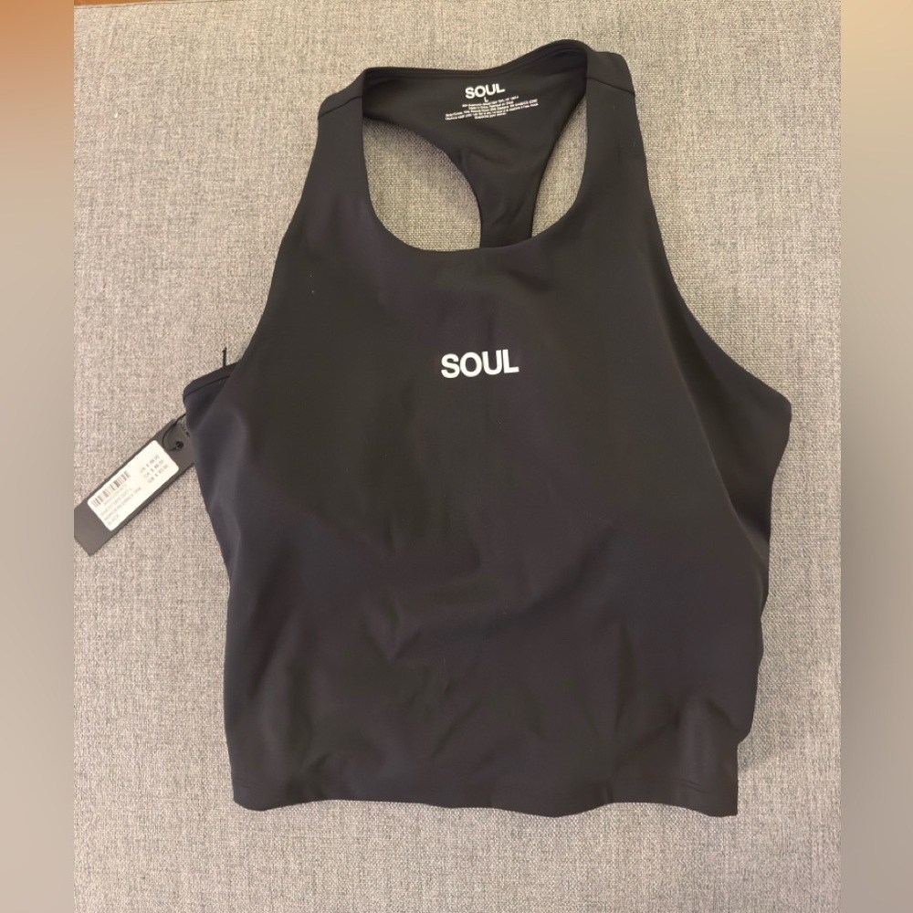 Soul Black Tank Top